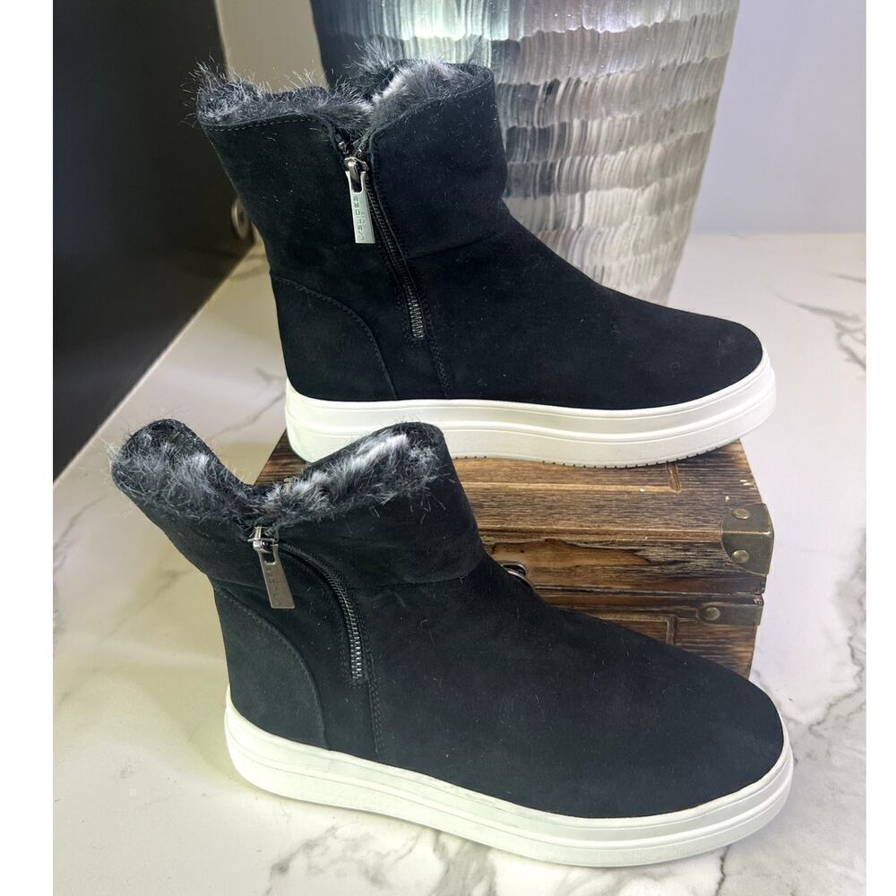 J/Slides Tristan Faux Fur Lined Waterproof Sneaker Boots - Picture 11 of 14